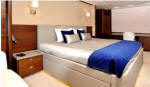  Princess 88  charter - master cabin