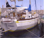 Alan Pape designed - Ebbtide steel yacht for sale