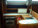 Moody 336 galley